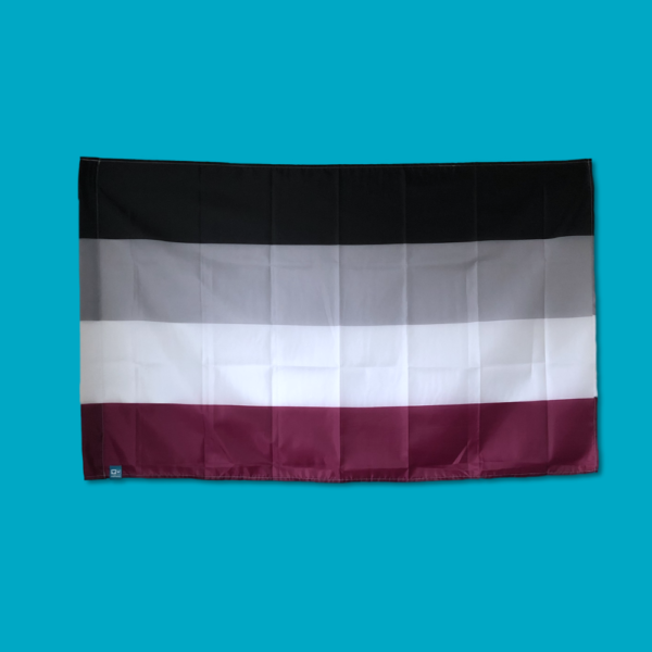 Flaga LGBT aseksualność aseksualna ace pride