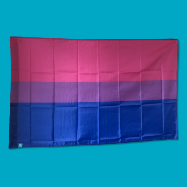 Flaga LGBT biseksualność biseksualna bi pride
